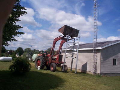 Tower Base Goes in Place